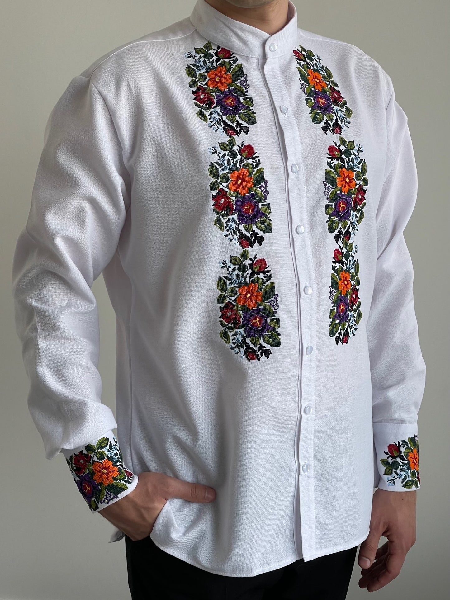 Set of 2 Vyshyvankas - for Him & Her (Чоловіча та Жіноча Вишиванка)