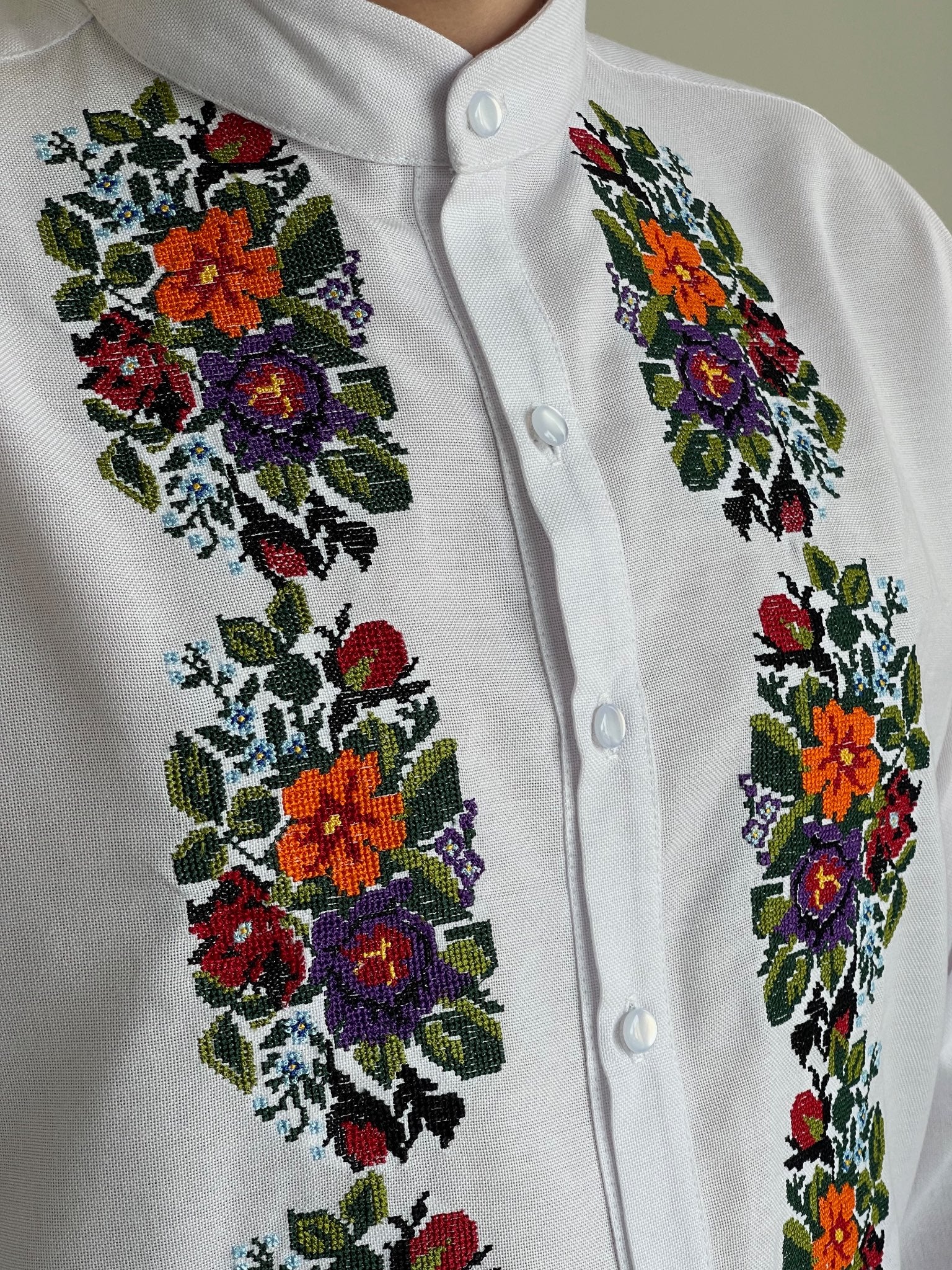 Set of 2 Vyshyvankas - for Him & Her (Чоловіча та Жіноча Вишиванка)