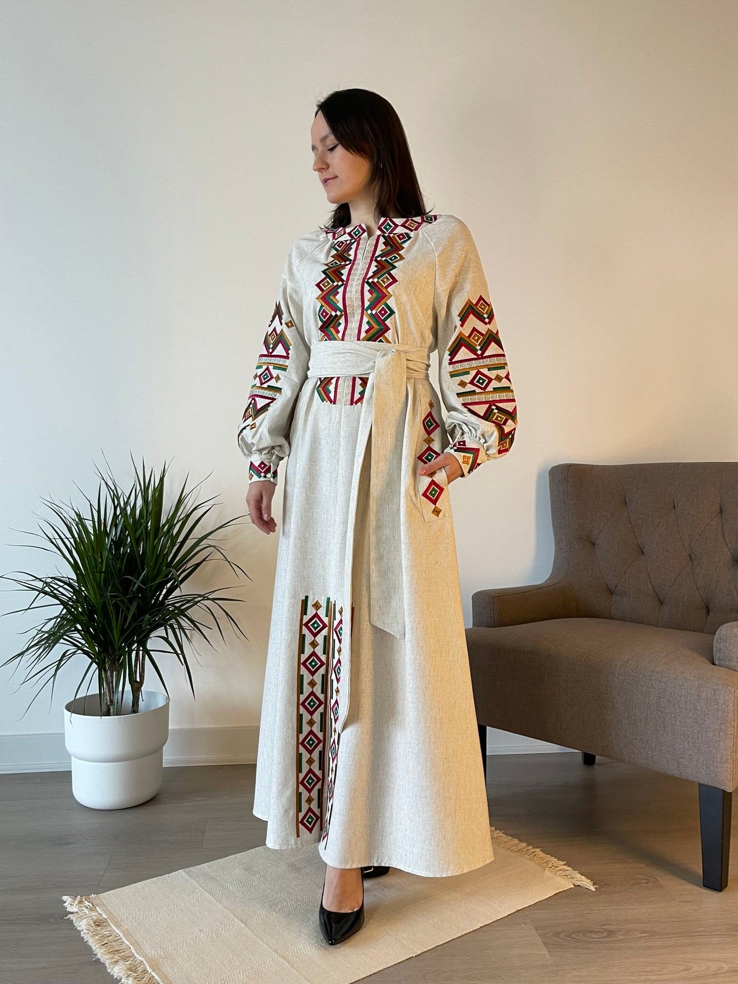 Carpathian Mountains Long Dress - Vatra