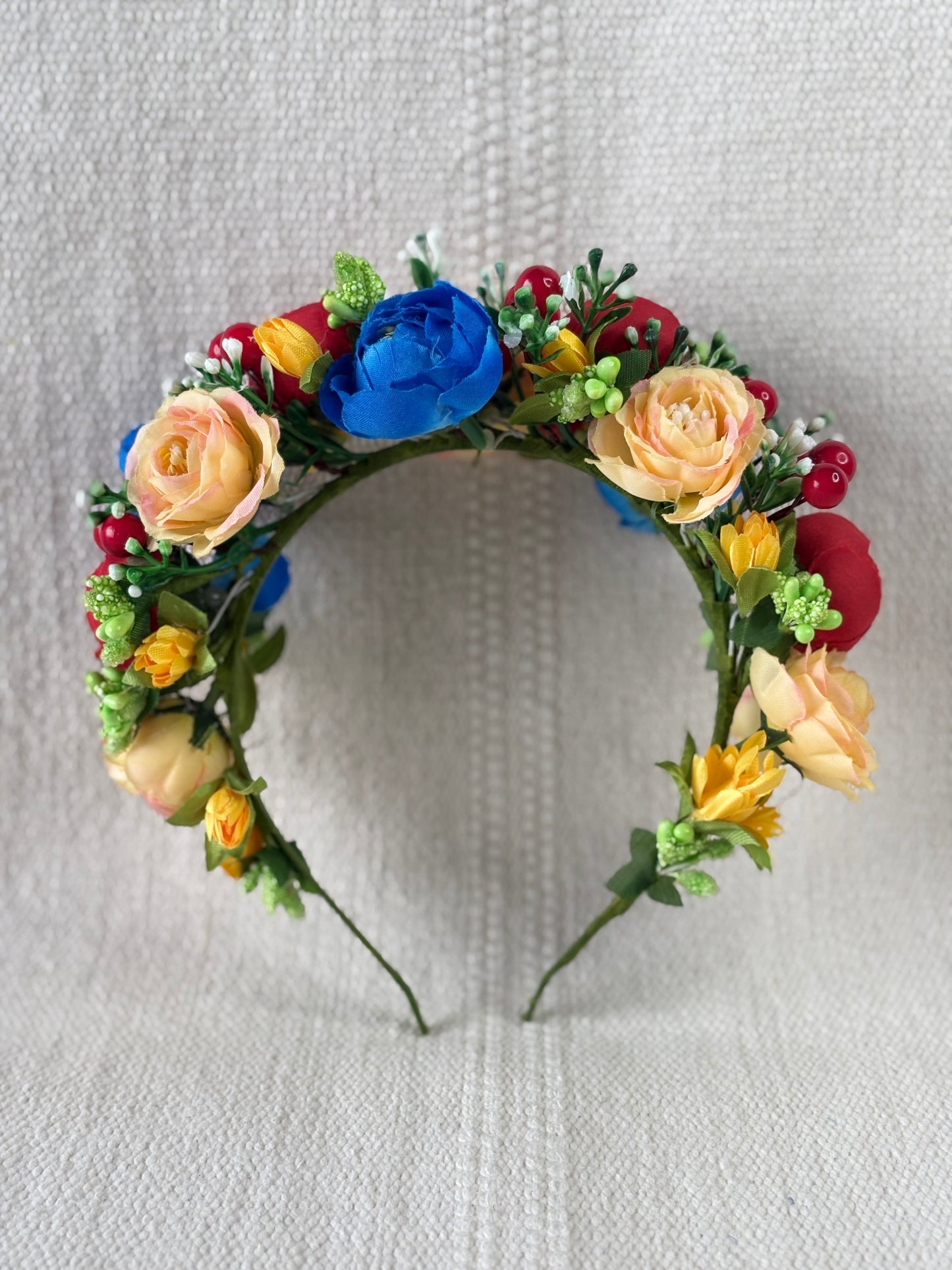 Colourful Handmade Flower Crown