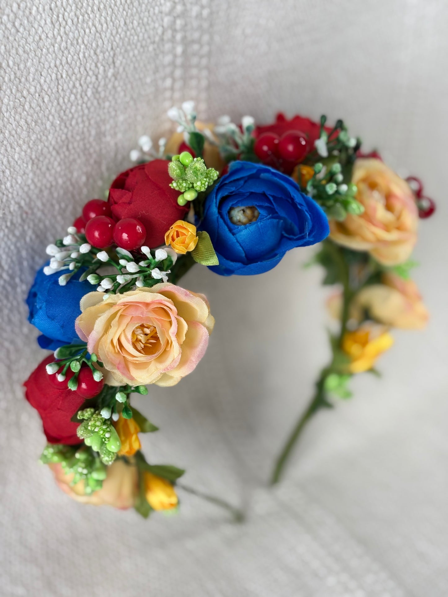 Colourful Handmade Flower Crown