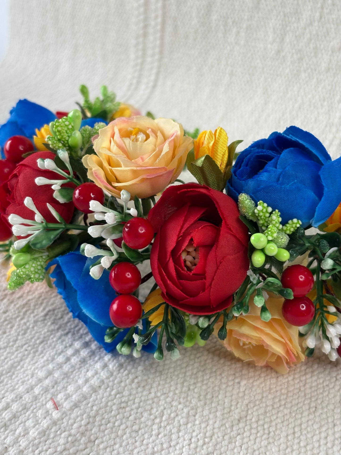 Colourful Handmade Flower Crown