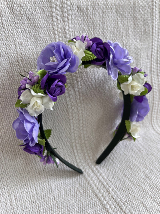 Lavender Handmade Flower Crown