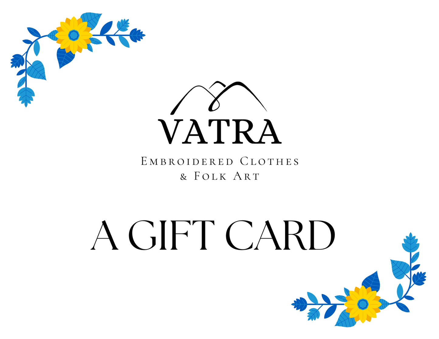 VatraWear e-Gift Card