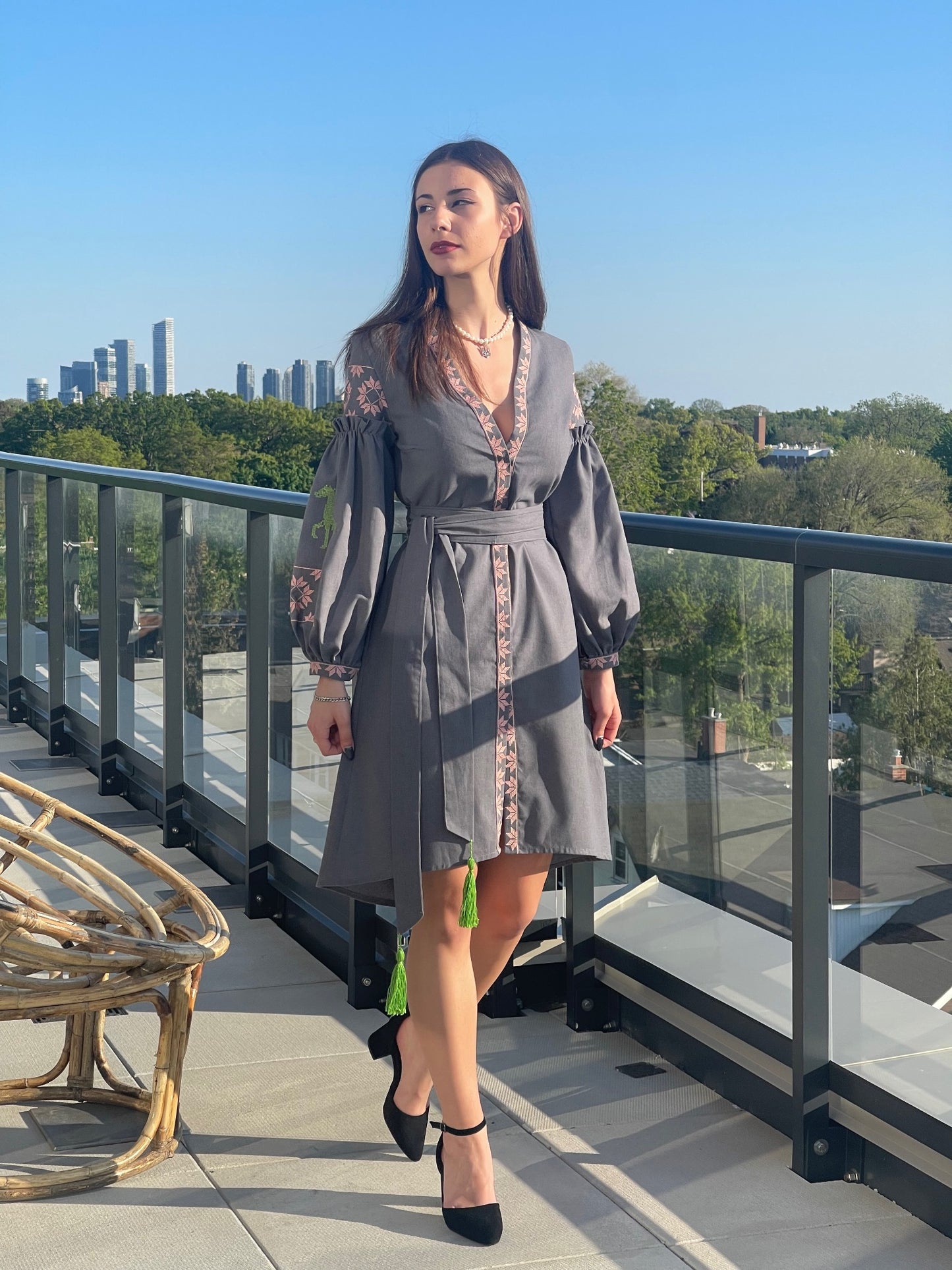 The Grey Short Dress